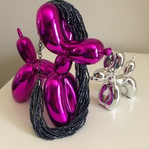 Loft Ann Taylor multi beaded strand necklace